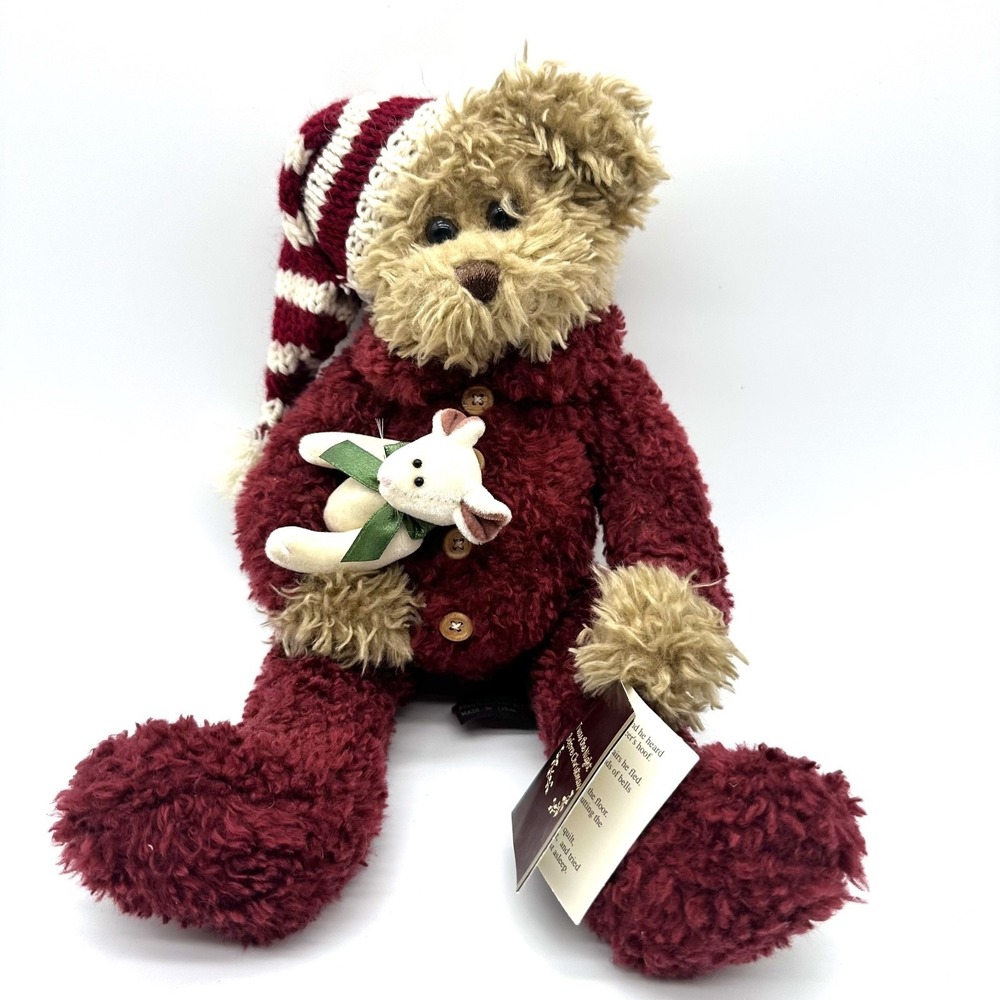RETIRED The Bearington Collection 2002 Twas the Night Before Christmas Bear